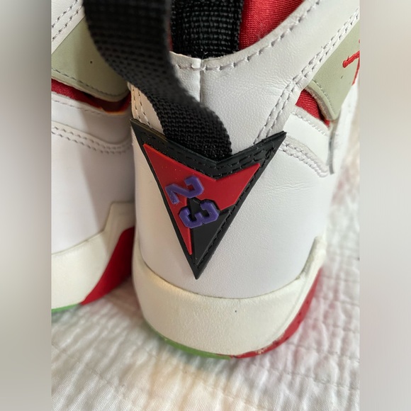 EUC Air Jordan 7 Retro 2015 “Hare” (304774-125) Size 6.5Y/ woman’s size 7.5 - Picture 14 of 14